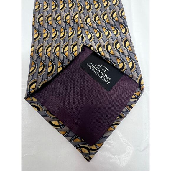 Miracle Expressions “AZT Under the Microscope” Silk Novelty Tie - Picture 3 of 10
